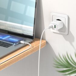 Incarcator Hoco C80A Plus Rapido (White) Thumb