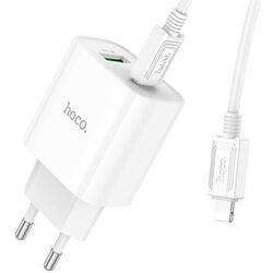 Incarcator Hoco C80A Plus Rapido (White) Thumb