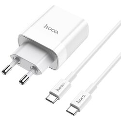 Incarcator Hoco C80A Rapido + Type-C cable (White)