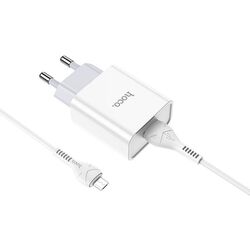 Incarcator Hoco C81A Asombroso + Micro-USB cable (White) Thumb