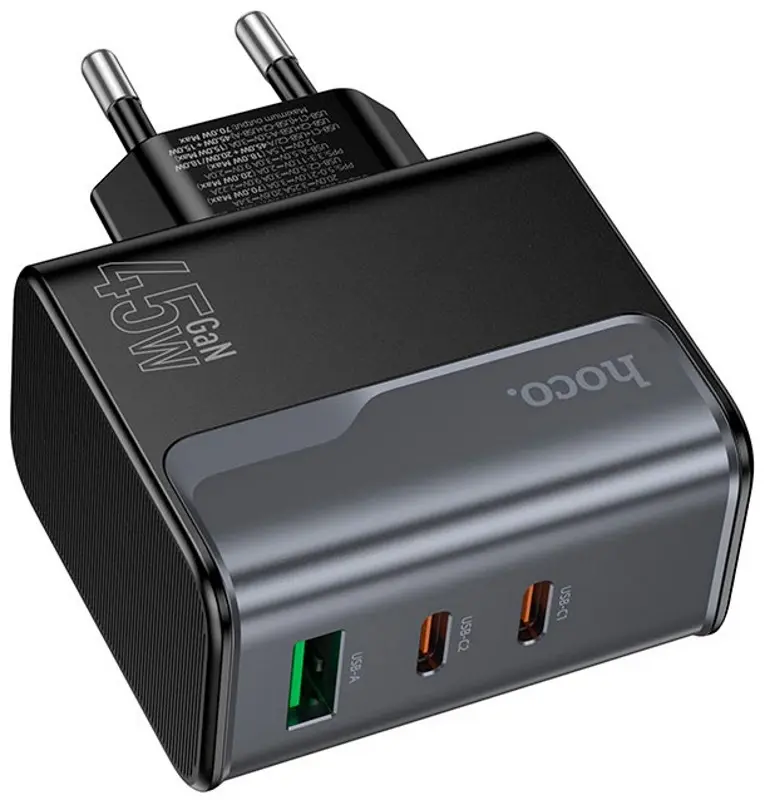 Incarcator Hoco CS75A Star (Midnight Black) - 3