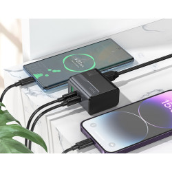 Зарядное устройство Hoco CS76A Star Speed (Midnight Black) Thumb