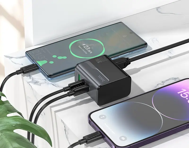 Зарядное устройство Hoco CS76A Star Speed (Midnight Black) - 3