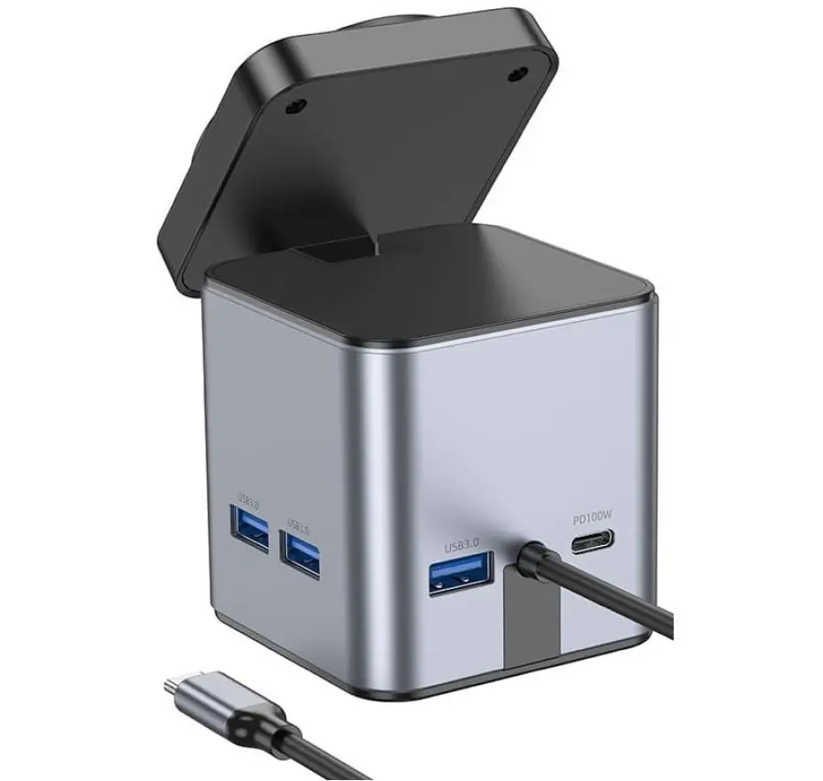 Incarcator Hoco HB49 (Metal Gray)