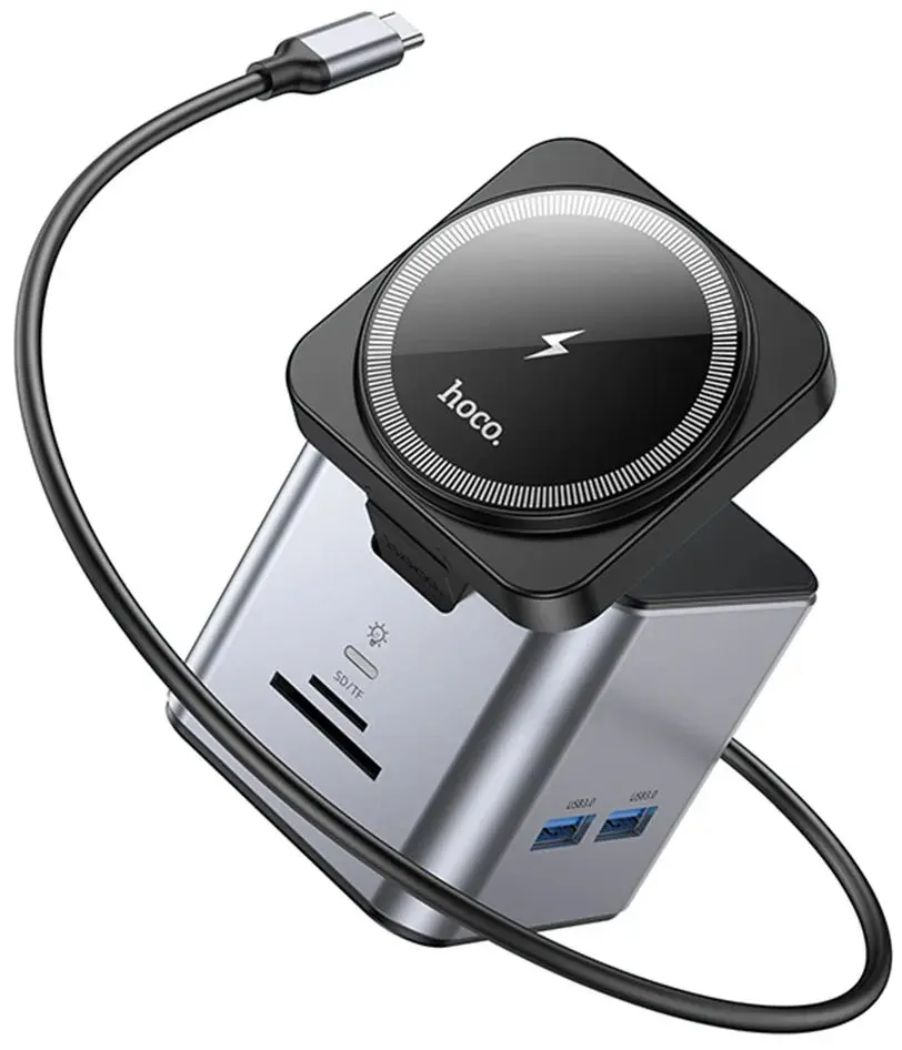 Incarcator Hoco HB49 (Metal Gray)