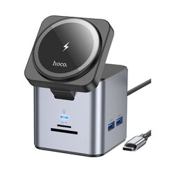 Incarcator Hoco HB49 (Metal Gray)