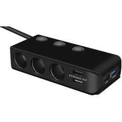 Splitter bricheta auto Iso Trade 16856 (Black) Thumb