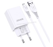 Incarcator Jokade JB024-4 + USB-A to Lightning 1m (White)