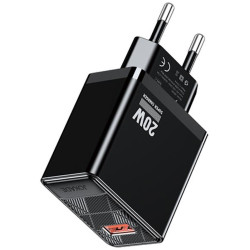 Incarcator Jokade JB086/1 + cablu Lightning 1m (Black) Thumb