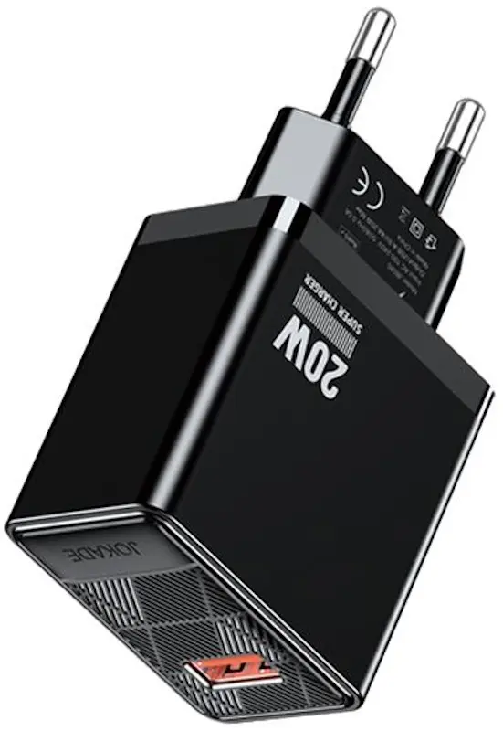 Incarcator Jokade JB086/1 + cablu Lightning 1m (Black)