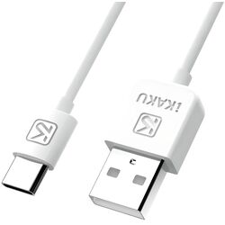 Автомобильное зарядное устройство Kaku KSC-318 + кабель Type-C (White) Thumb