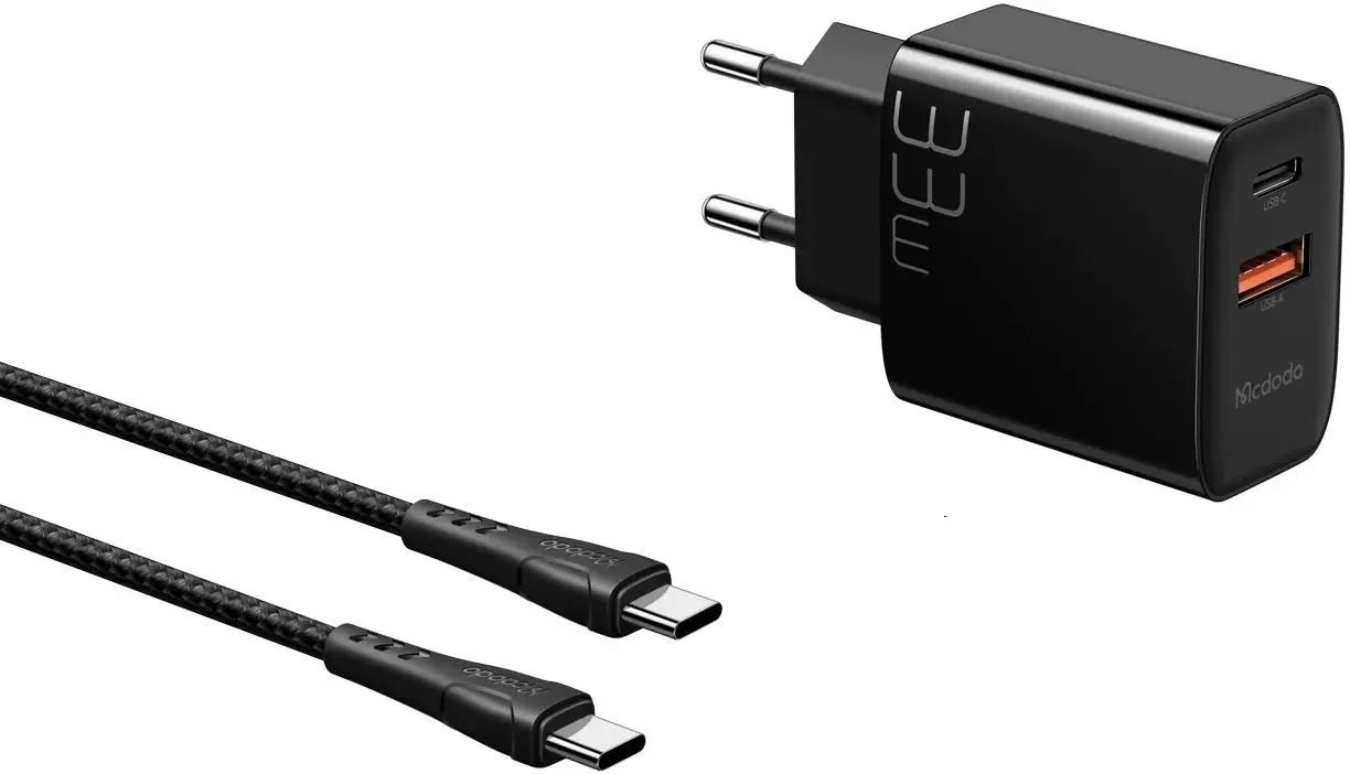 Incarcator + cablu Type-C toType-C Mcdodo CH-0922 (Black)