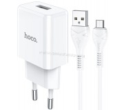 Зарядное устройство Hoco N9 Especial + Micro USB cable (White)