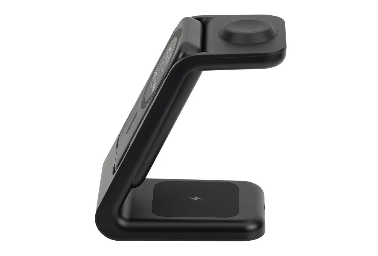 Incarcator fara fir + acumulator extern 3in1 RivaCase VA4917 Magsafe (Black)