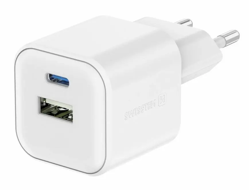 Incarcator Swissten GaN USB-C 35W 22071200 (White)