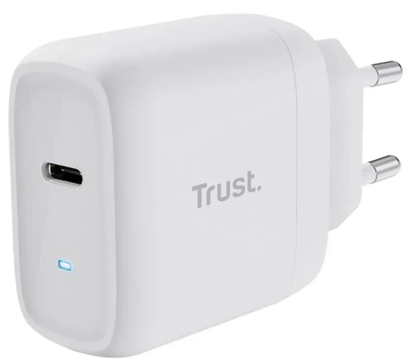 Incarcator Trust Maxo 45W + cablu USB-С to USB-С 2m (White)