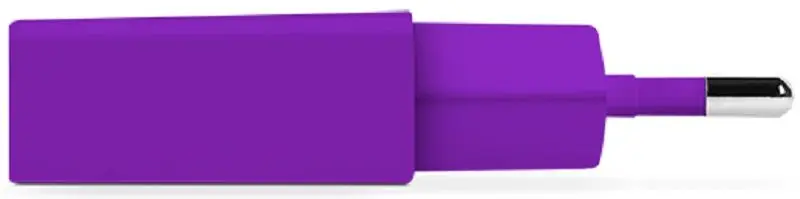 lncarcator + cablu USB to Lightning Ttec Smart Travel (Purple) - 3
