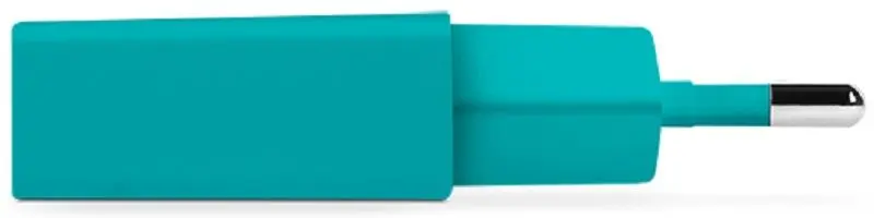 lncarcator + cablu USB to Lightning Ttec Smart Travel (Turquoise)