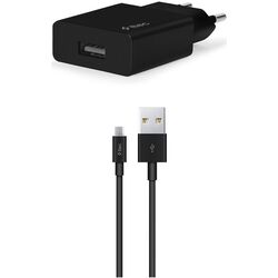 lncarcator + cablu USB to Micro USB Ttec Smart Travel (Black)