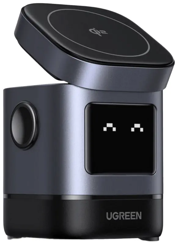 Incarcator fara fir 2in1 Ugreen 45775 (Grey)