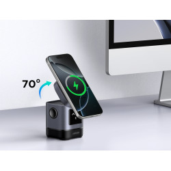 Incarcator fara fir 2in1 Ugreen 45775 (Grey) Thumb