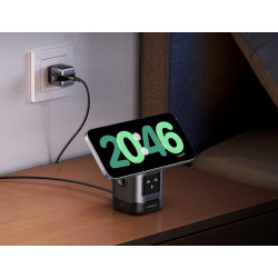 Incarcator fara fir 2in1 Ugreen 45775 (Grey) Thumb