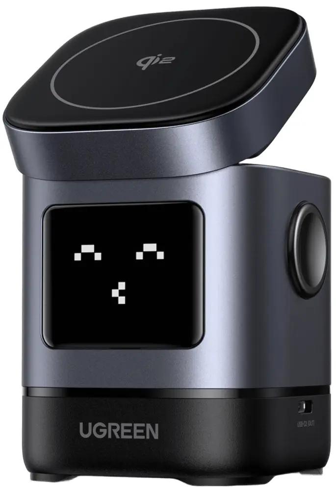 Incarcator fara fir 2in1 Ugreen 45775 (Grey)