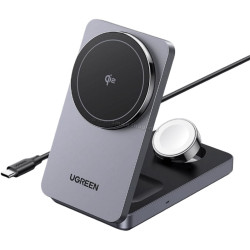 Incarcator fara fir 3in1 Ugreen 45025 (Grey)