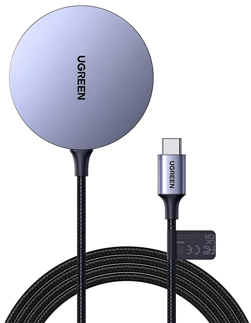 Incarcator fara fir Ugreen CD245 (Purple/Black)