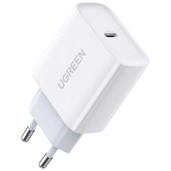 Incarcator Ugreen 20W PD USB C (White)