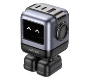 Incarcator Ugreen Nexode Robot GaN CD361 (Black/Grey)