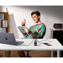 Incarcator Ugreen Uno 45515B (Grey/Black) Thumb