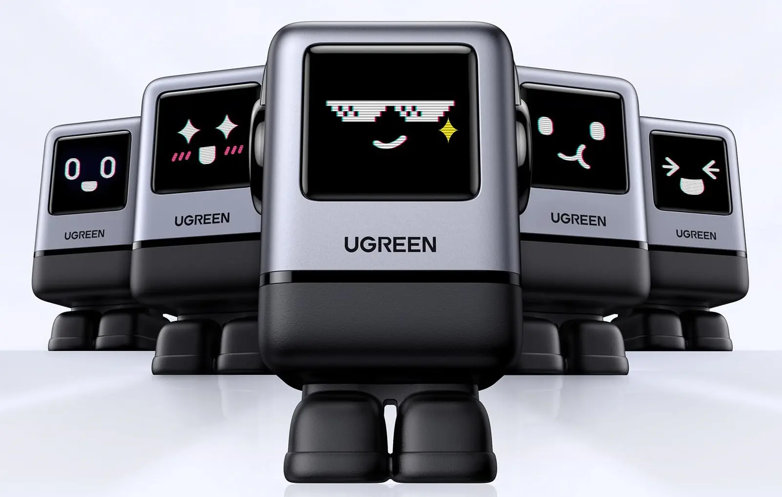 Incarcator Ugreen Uno 45515B (Grey/Black)