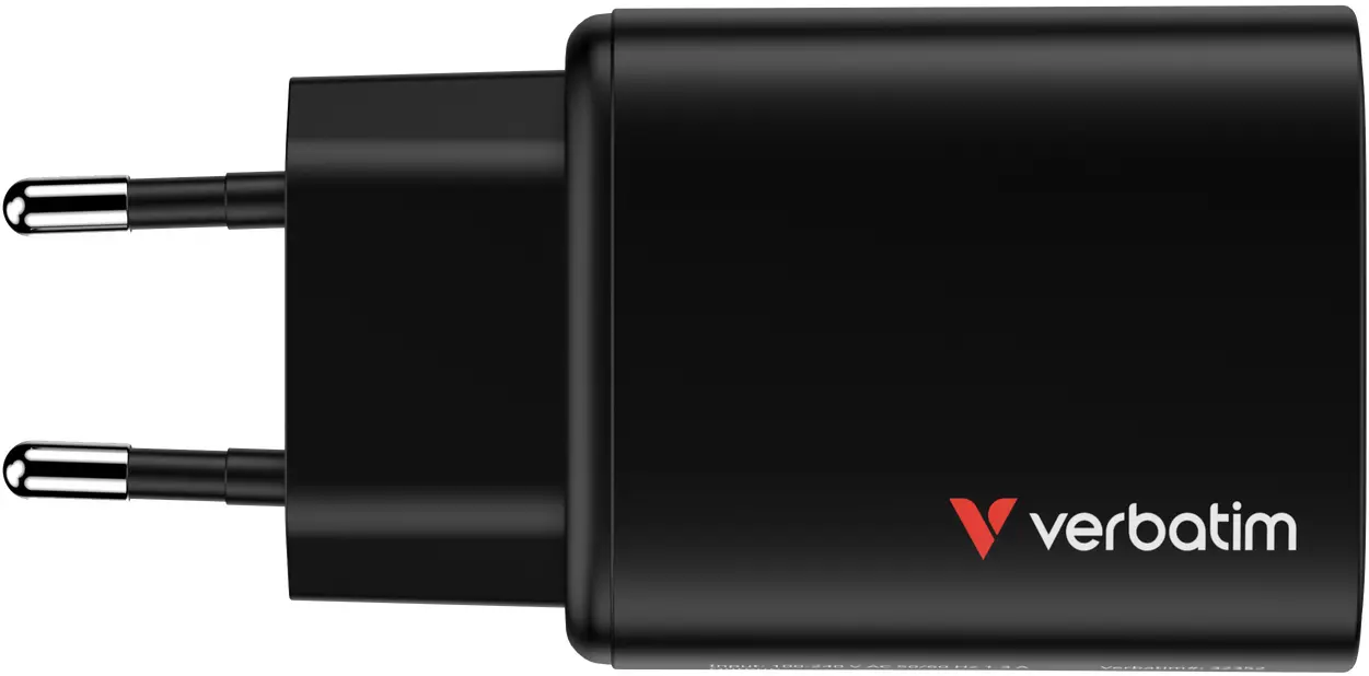 Incarcator Verbatim Essentials GaN (Black)
