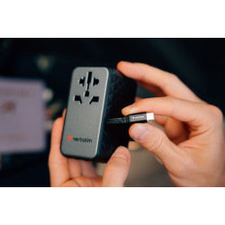 Incarcator Verbatim GaN III 32127 (Black) Thumb