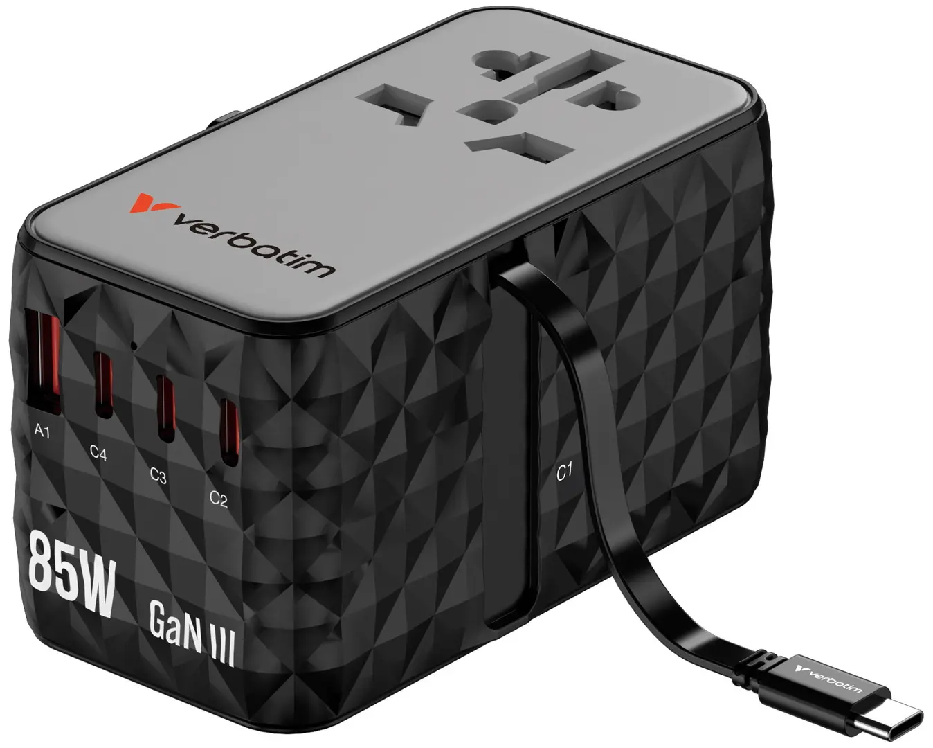 Incarcator Verbatim GaN III 32127 (Black)