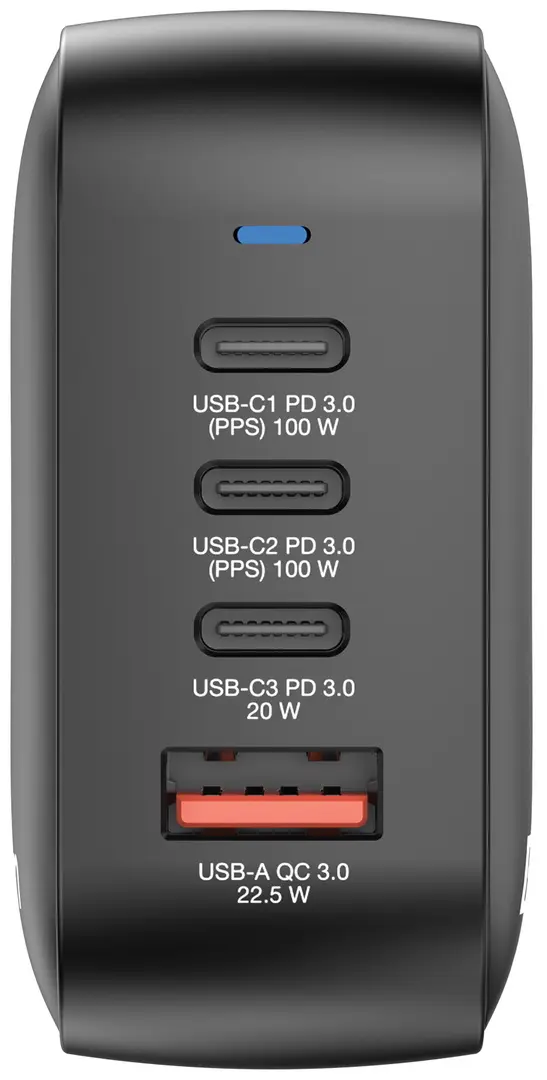 Зарядное устройство Verbatim Mini GaN 100W (Black) - 2