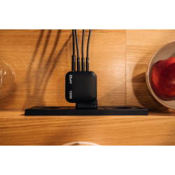 Зарядное устройство Verbatim Mini GaN 100W (Black) Thumb