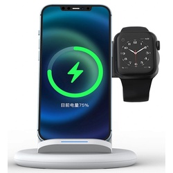 Беспроводное зарядное устройство 3в1 Wiwu Power Air (White) Thumb