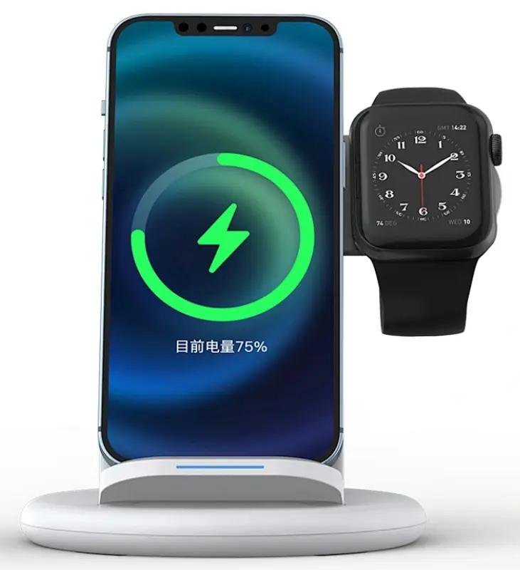 Беспроводное зарядное устройство 3в1 Wiwu Power Air (White)