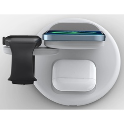 Беспроводное зарядное устройство 3в1 Wiwu Power Air (White) Thumb