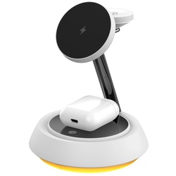 Incarcator fara fir 3in1 Wiwu Wi-W002 (White) Thumb