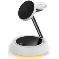 Incarcator fara fir 3in1 Wiwu Wi-W002 (White)