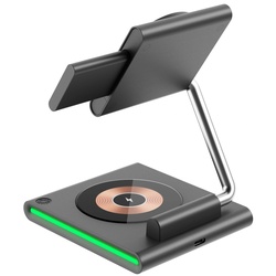 Incarcator fara fir 3in1 Wi-W023 (Black) Thumb