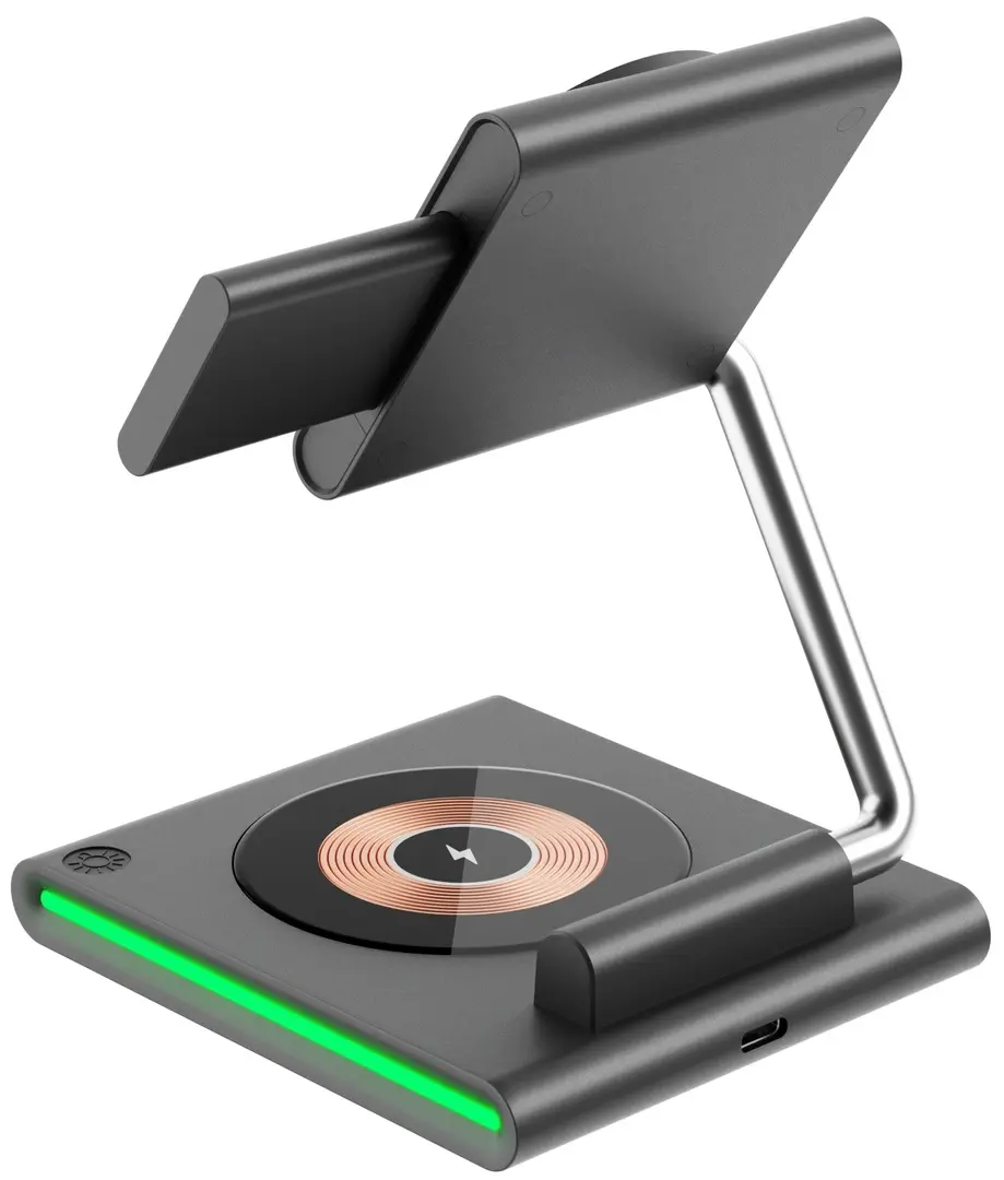 Incarcator fara fir 3in1 Wi-W023 (Black)