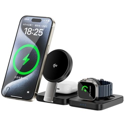 Incarcator fara fir 3in1 Wi-W028 (Black) Thumb