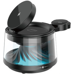 Incarcator fara fir 5in1 Wiwu Wi-W039 (Black) Thumb