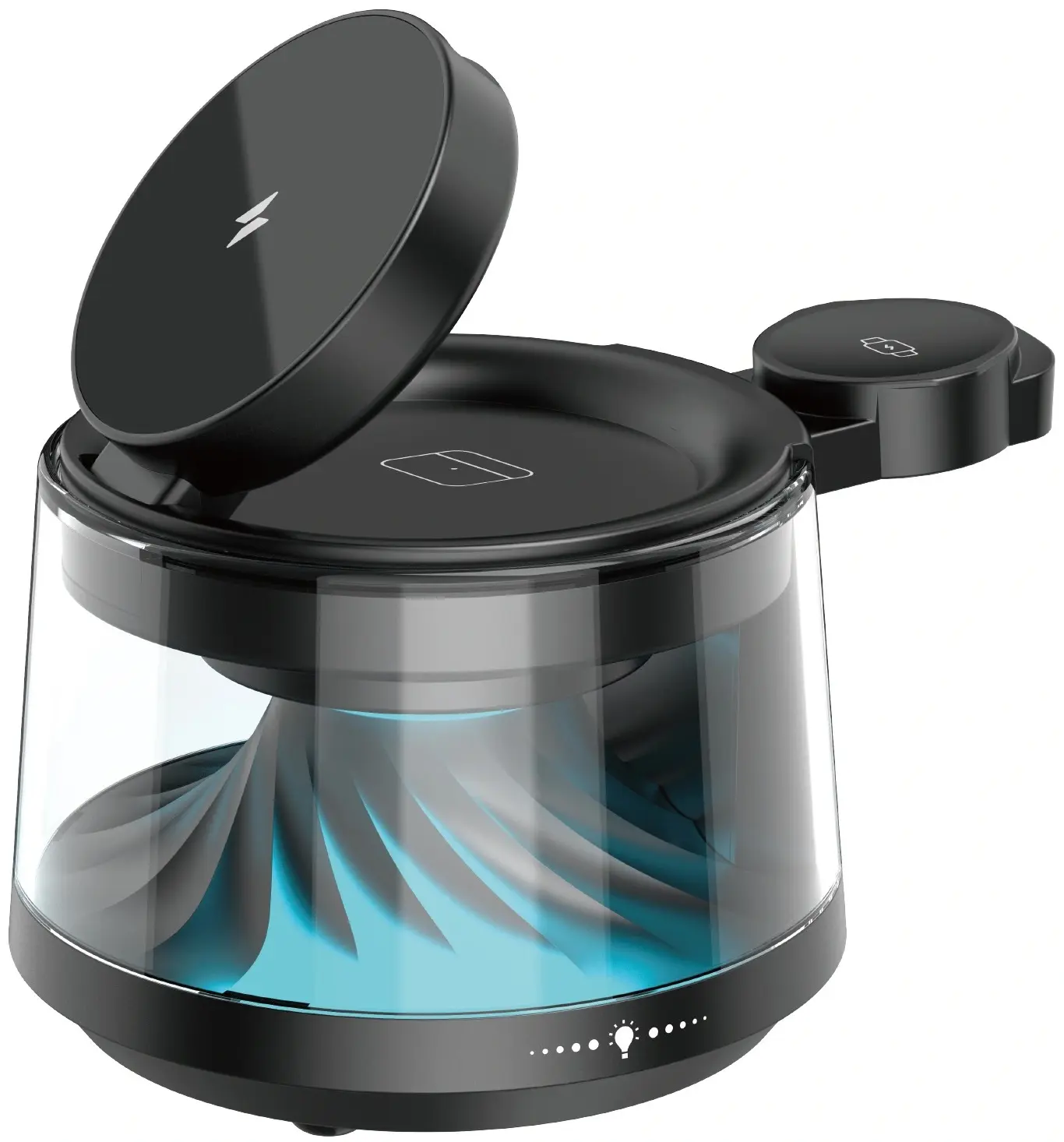 Incarcator fara fir 5in1 Wiwu Wi-W039 (Black)