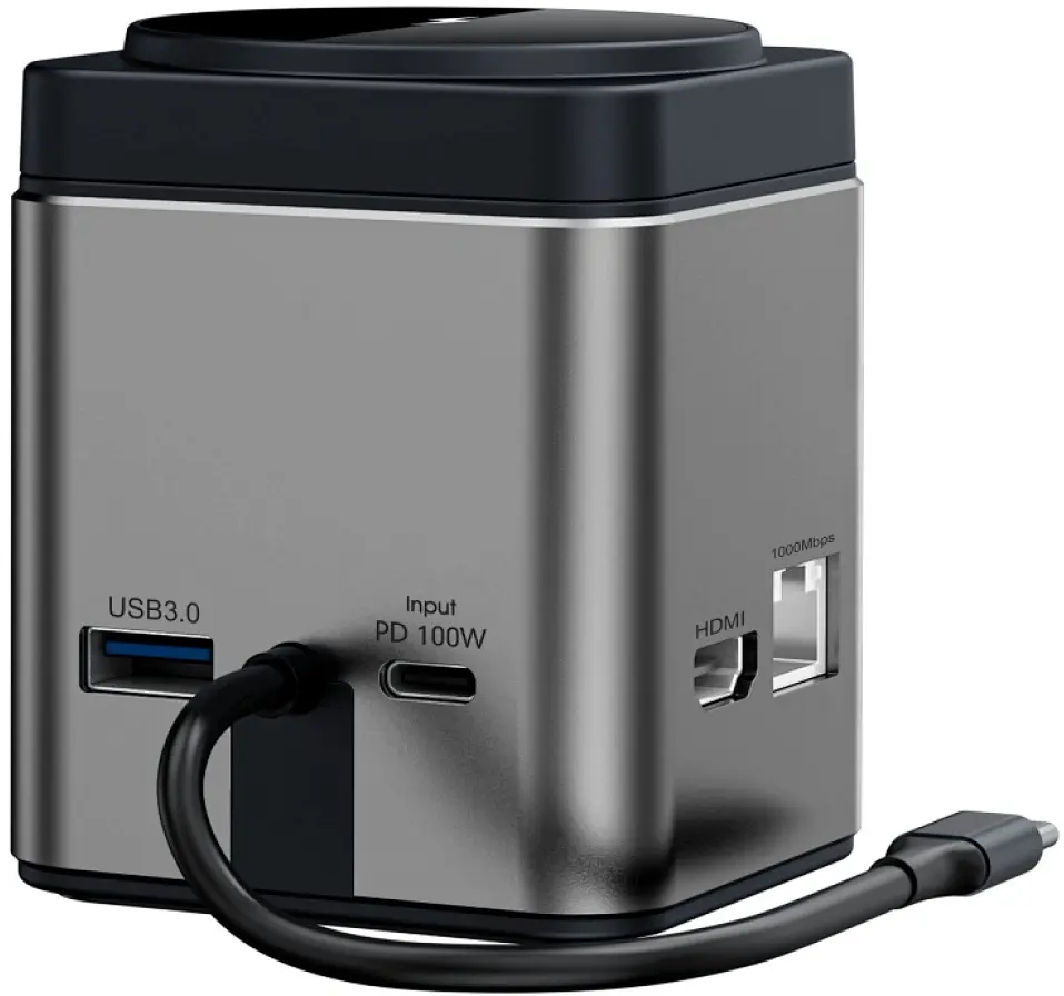 Incarcator fara fir 9in1 Wiwu Wi-W025 (Gray)