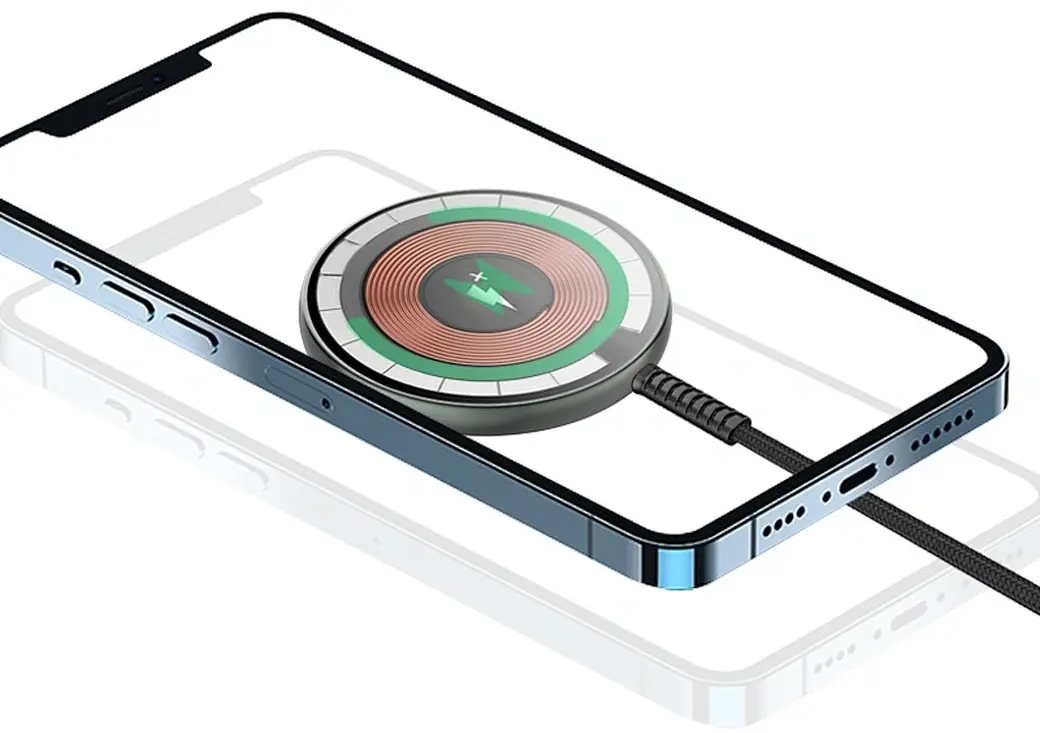 Беспроводное зарядное устройство Wiwu M14 (Black) - 3